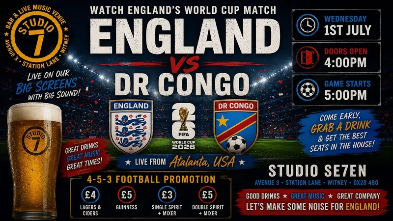England v DR Congo